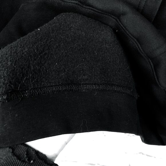 Y2K VTG Zero Skateboards Eat Me Hoodie Mens L Black Logo Spell Out Skate Grunge - Picture 13 of 13